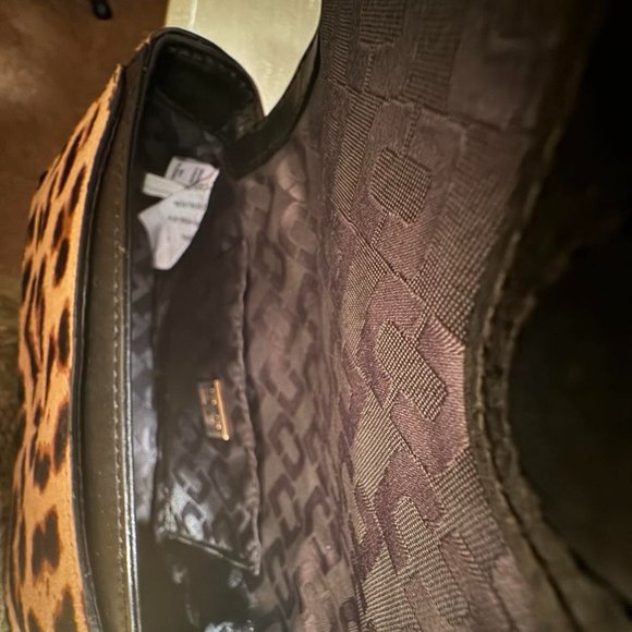 DVF Genuine Cowhide  Leather Mini Lip Bag Animal Removable Chain Shoulderstrap - Picture 10 of 16